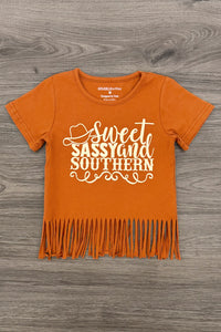 "Sweet, Sassy And Southern" Denim Short Set