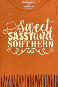 "Sweet, Sassy And Southern" Denim Short Set
