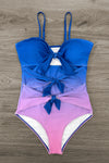 Blue & Purple Ombre Family Swimsuits | Sparkle in Pink