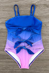 Blue & Purple Ombre Family Swimsuits | Sparkle in Pink