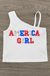"America Girl" Tulle Skirt Set | Sparkle in Pink