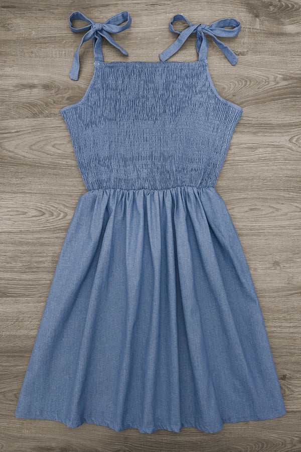 Mom & Me - Chambray Tank Dress | Sparkle in Pink