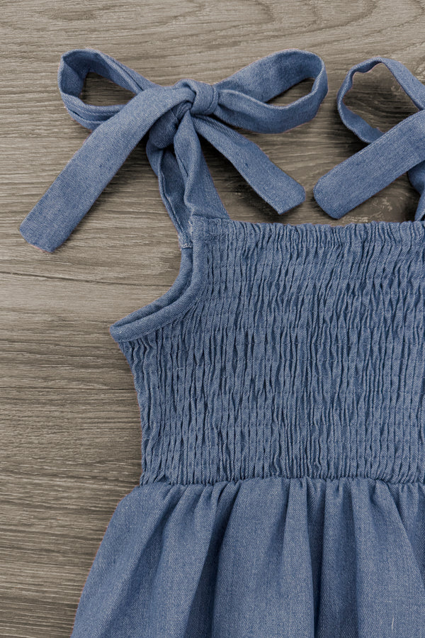 Mom & Me - Chambray Tank Dress | Sparkle in Pink