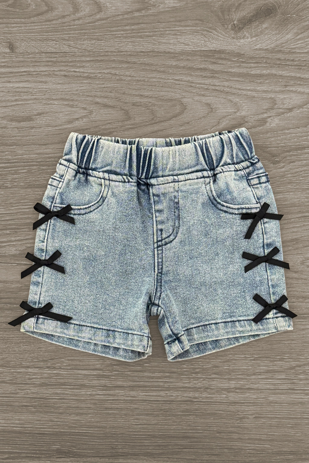 "It's Me, Hi I'm The Sassy One" Denim Short Set | Sparkle in Pink