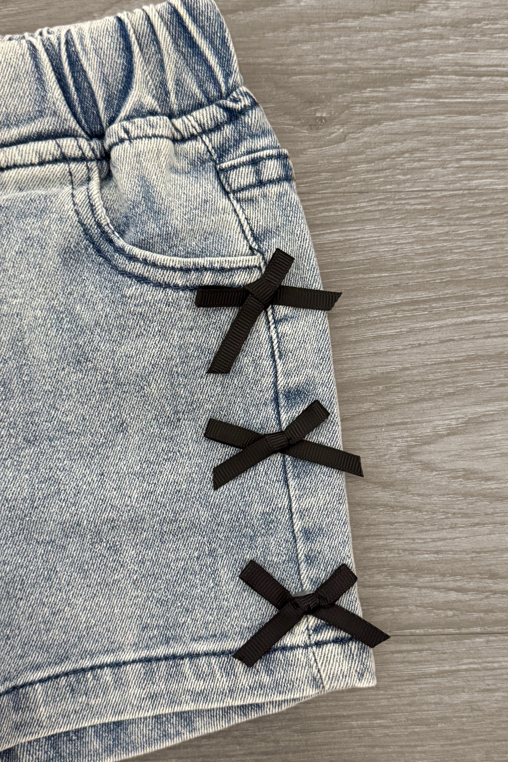 "It's Me, Hi I'm The Sassy One" Denim Short Set | Sparkle in Pink