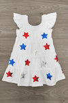 Mom & Me - Sequin Star Ruffle Dress | Sparkle in Pink