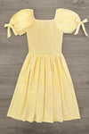 Mom & Me - Yellow Striped Dress | Sparkle in Pink