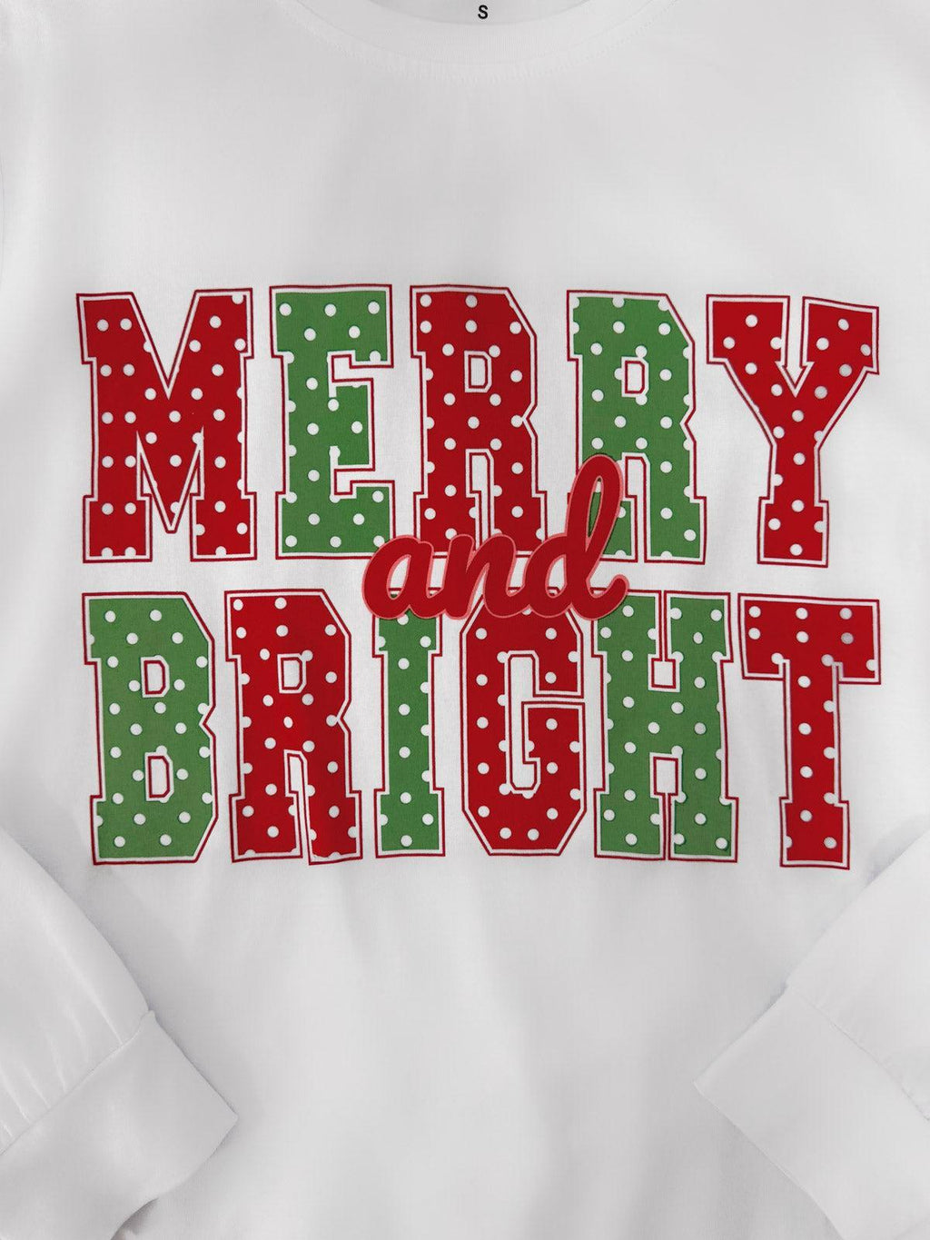 Mom & Me - "Merry & Bright" Polka Dot Pajamas
