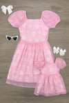 Mom & Me - Flower Print Dress | Sparkle in Pink