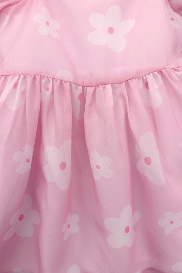 Mom & Me - Flower Print Dress | Sparkle in Pink