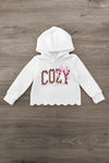 "Cozy Season" Velvet Bow Pant Set