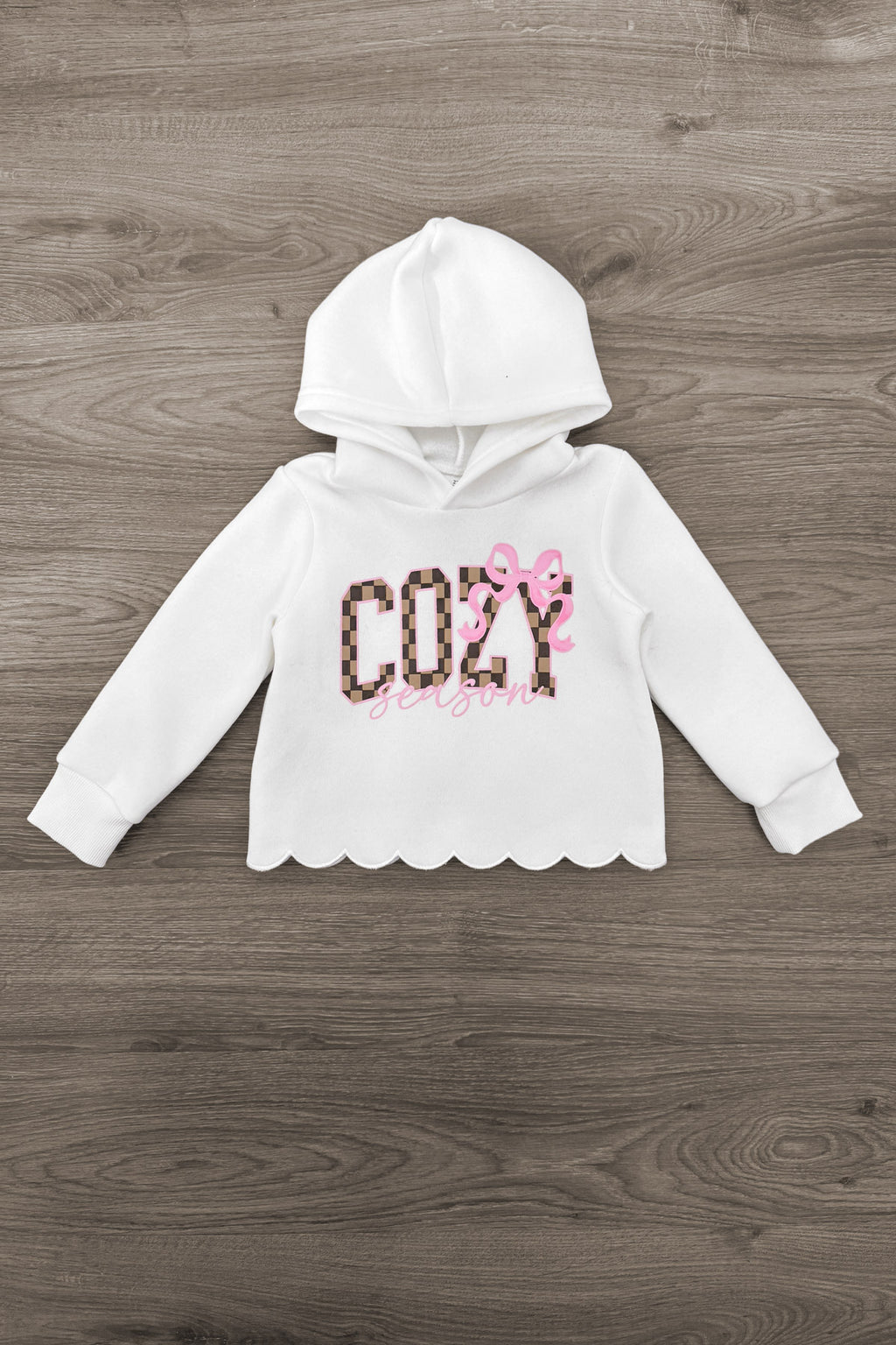 "Cozy Season" Velvet Bow Pant Set