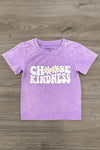 "Choose Kindness" Daisy Denim Short Set | Sparkle in Pink