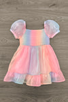 Mom & Me - Satin Pastel Dress | Sparkle in Pink