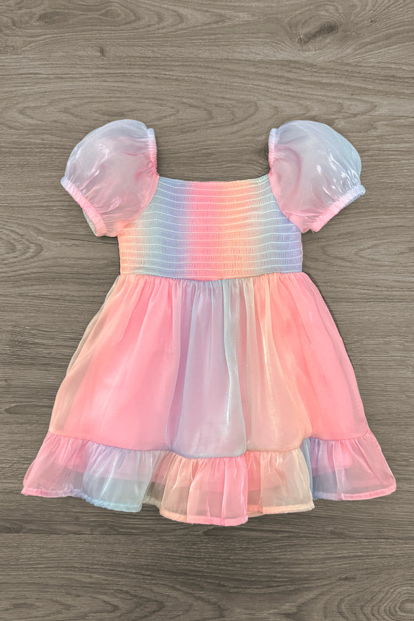 Mom & Me - Satin Pastel Dress | Sparkle in Pink