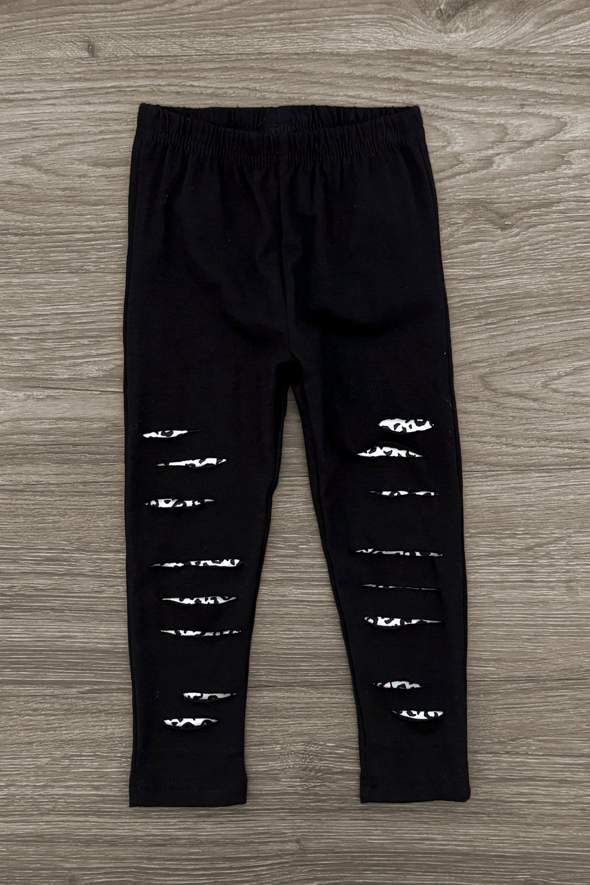 "Cozy Season" White Distressed Legging Set