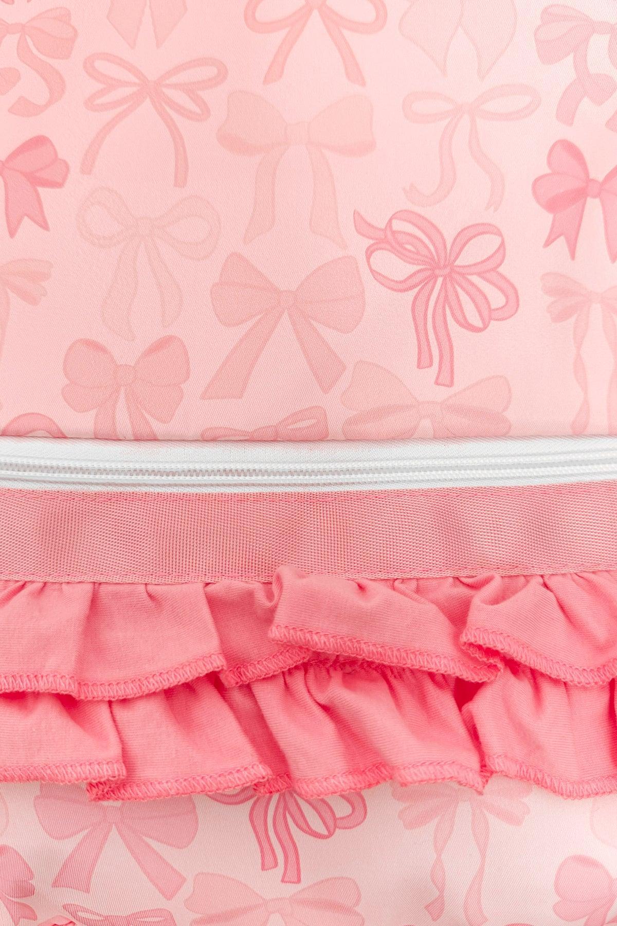 Pink Bow Backpack