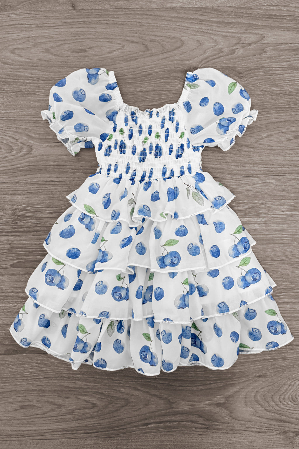 Mom & Me - Blueberry Ruffle Dress | Sparkle in Pink