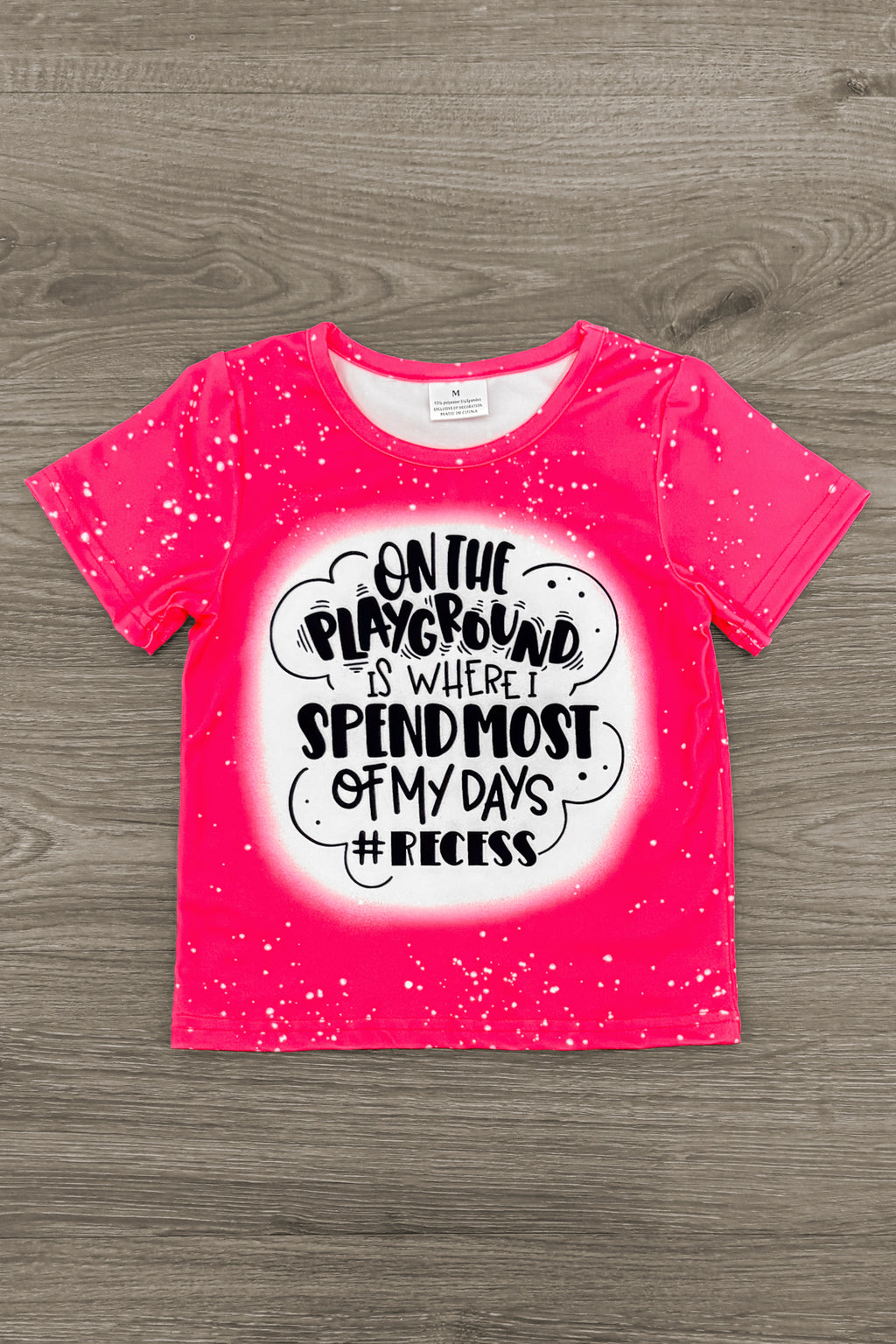 "#Recess" Hot Pink Top | Sparkle in Pink