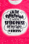 "#Recess" Hot Pink Top | Sparkle in Pink