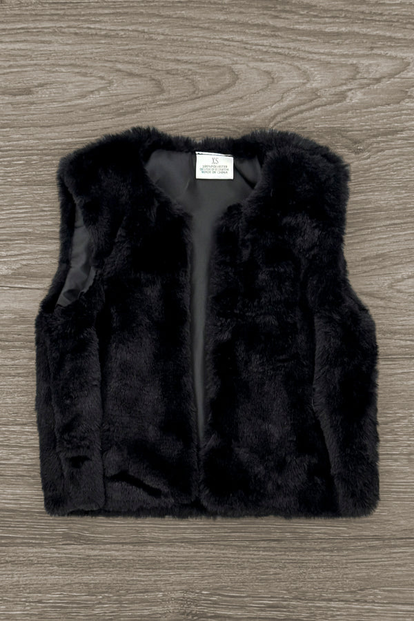 "Remember Your Why" Cheetah Fur Vest Set - 3 Piece | Sparkle in Pink
