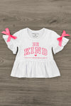 "Be Kind..." Pink Bow Denim Pant Set | Sparkle in Pink