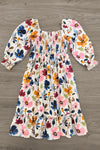 Mom & Me - Floral Watercolor Maxi Dress | Sparkle in Pink