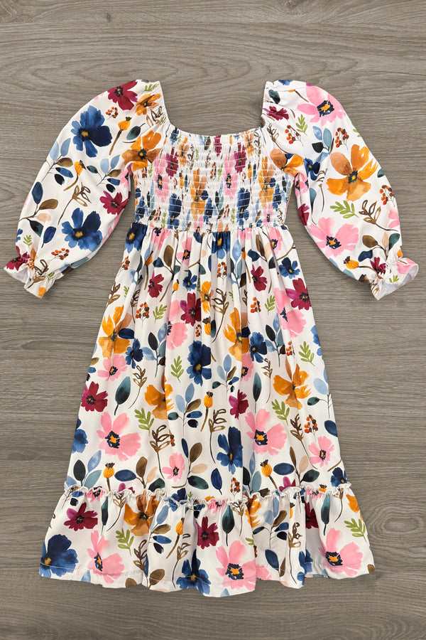 Mom & Me - Floral Watercolor Maxi Dress | Sparkle in Pink