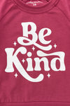 "Be Kind" Pearl Denim Pant Set | Sparkle in Pink