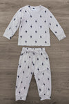 Lightening Bolt Lounge Set - Sparkle In Pink