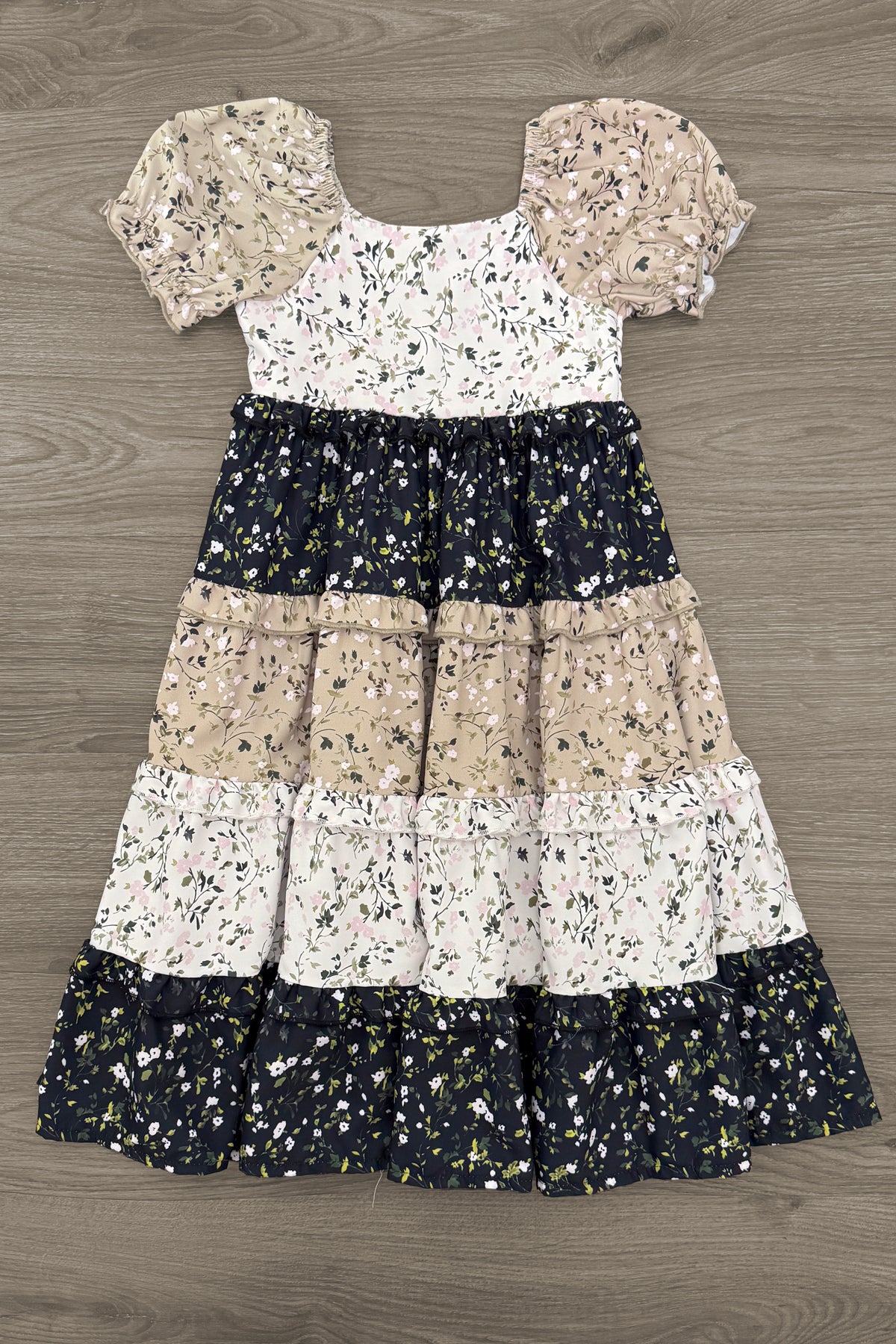 Mom & Me - Floral Ruffle Maxi Dress