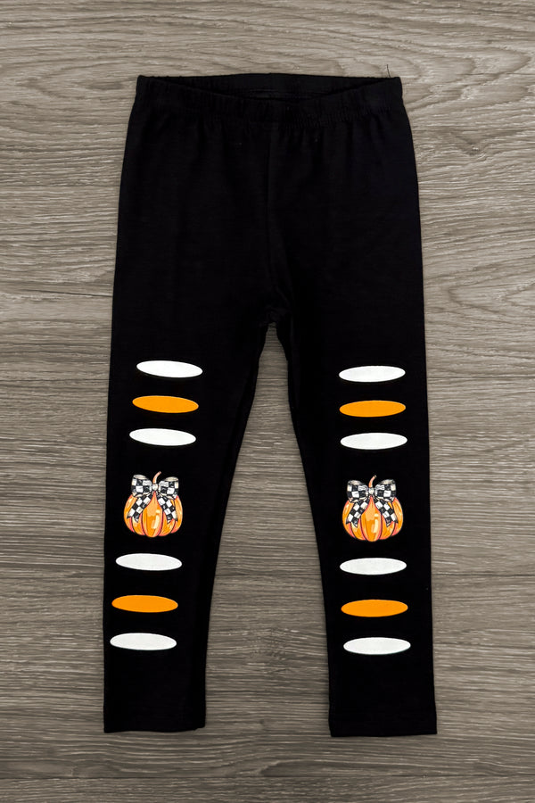 "Pumpkin Season" Legging Set | Sparkle in Pink