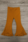 "Cozy Season" Rust Flare Pant Set | Sparkle in Pink