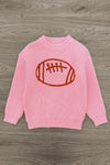 Football Knit Sweater - Boy or Girl | Sparkle in Pink
