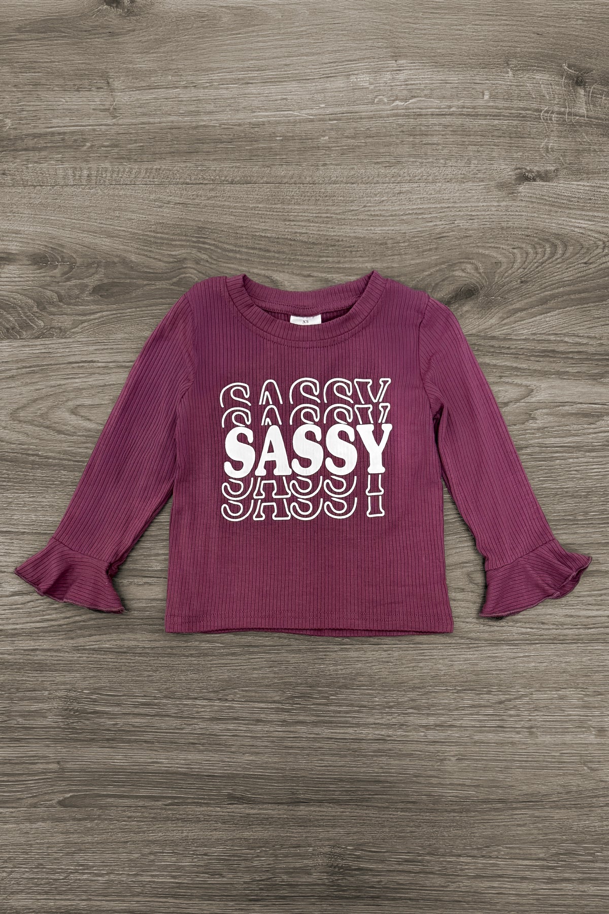 "Sassy" Floral Flare Denim Set