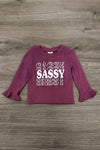 "Sassy" Floral Flare Denim Set | Sparkle in Pink