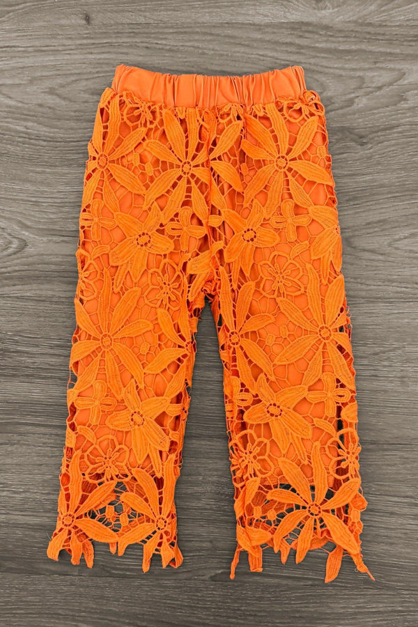 Floral Ghost Lace Pant Set