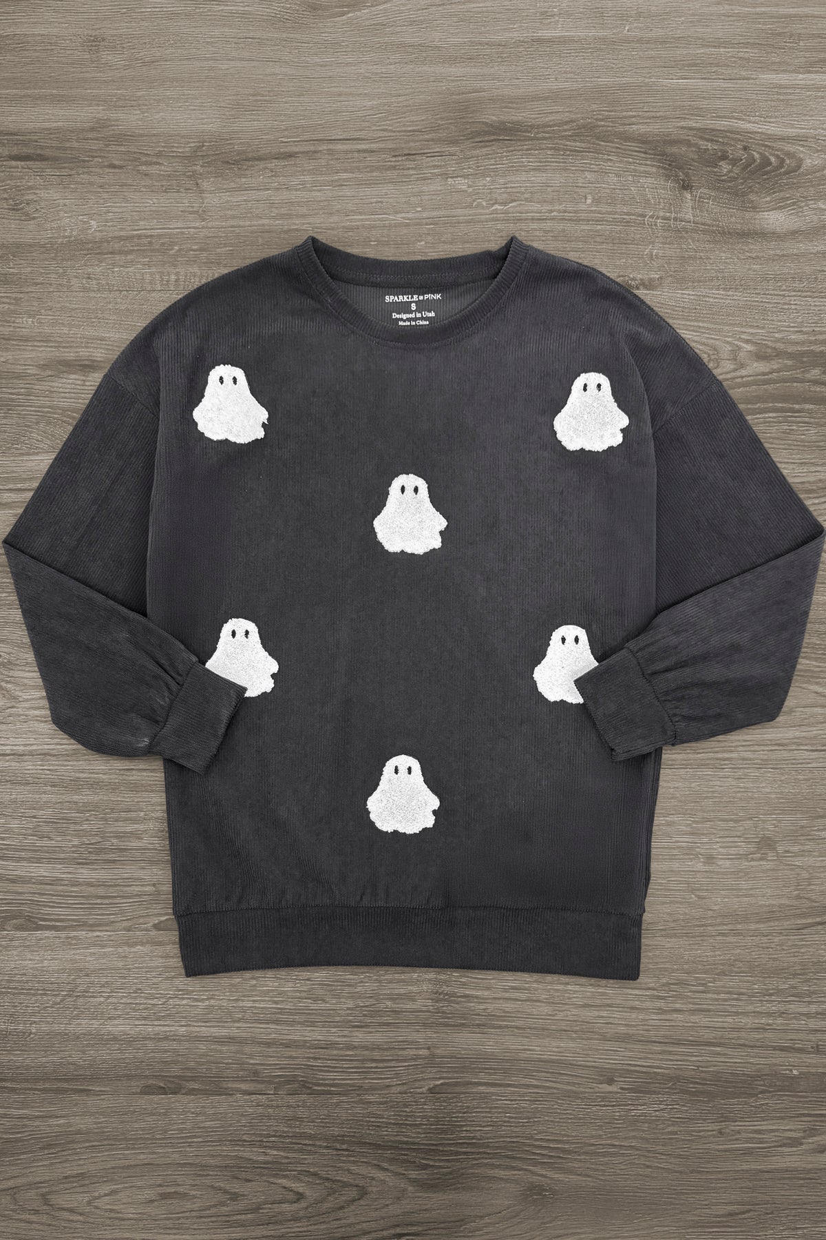 Mom & Me - Corduroy Ghost Patch Top