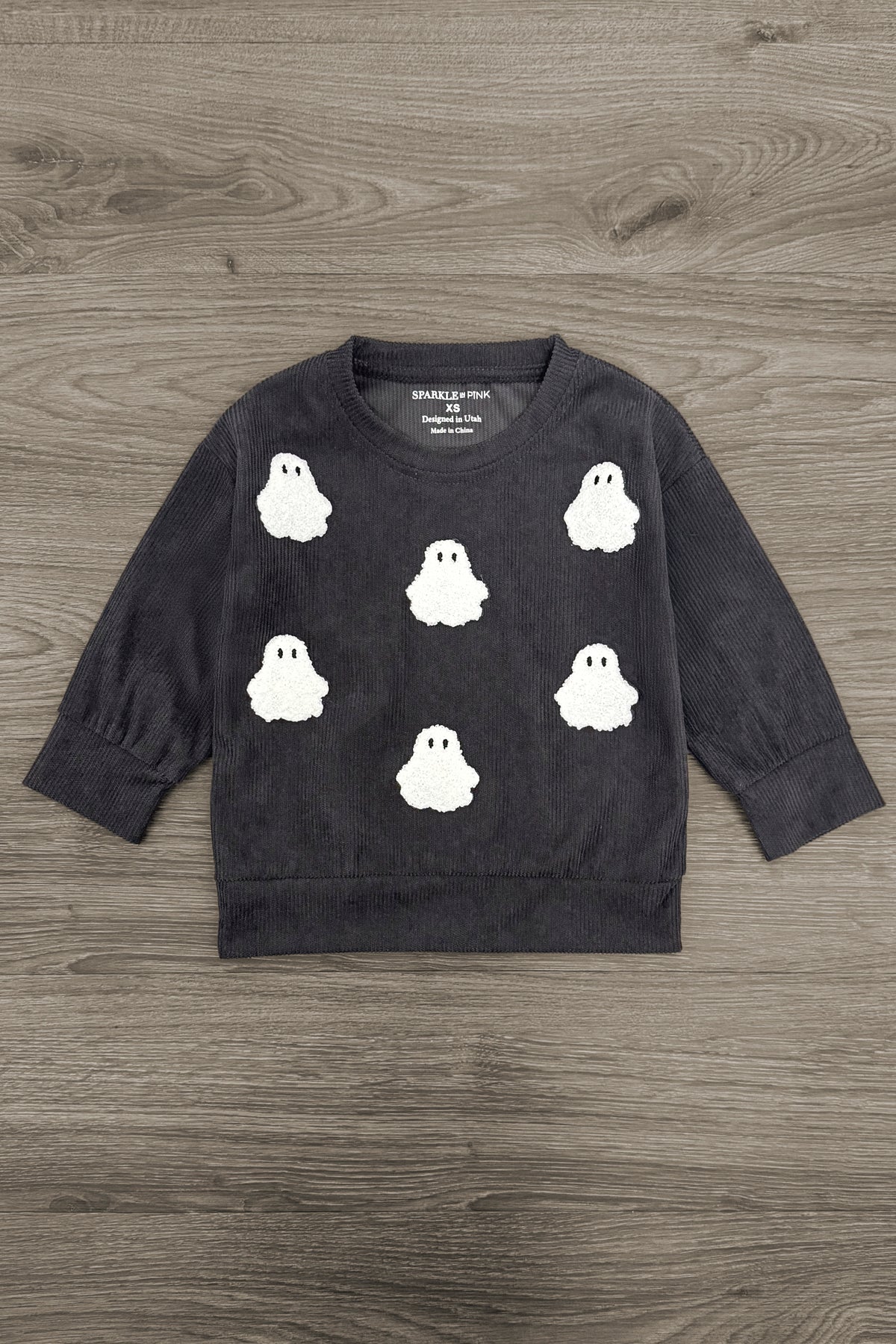 Mom & Me - Corduroy Ghost Patch Top