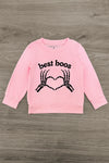 "Best Boos" Tutu Skirt Set | Sparkle in Pink