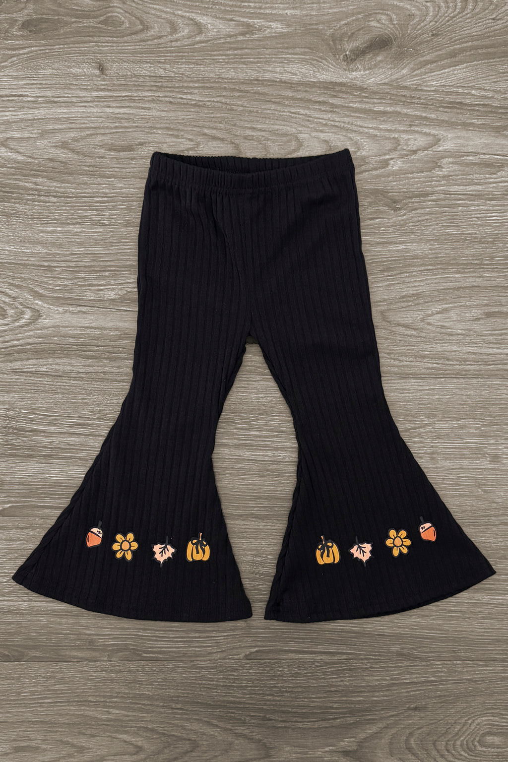 Autumn Ribbed Flare Pant Set | Sparkle in Pink