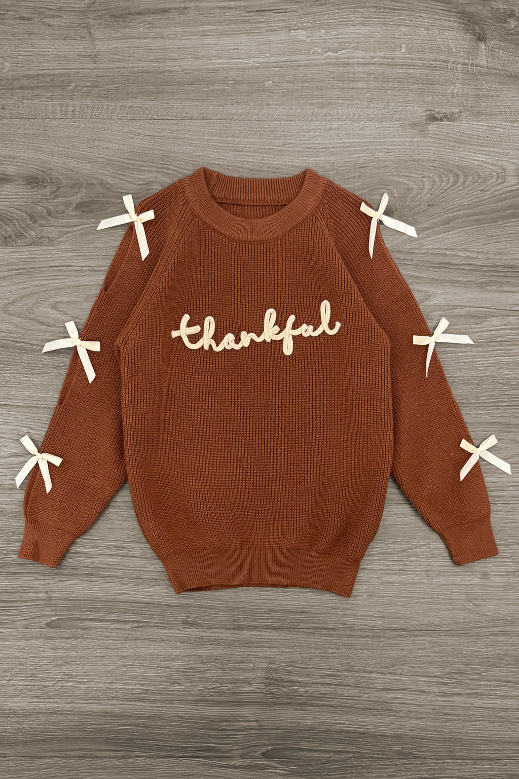 "Thankful" Sweater Tutu Skirt Set | Sparkle in Pink