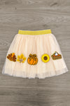 "Thankful" Sweater Tutu Skirt Set | Sparkle in Pink
