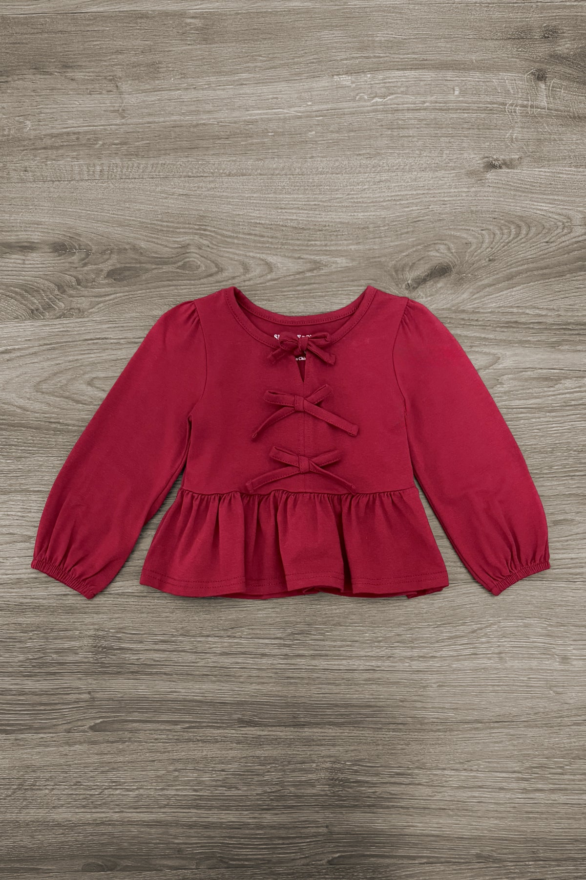 Burgundy Bow Thanksgiving Legging Set