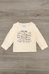 "You Are..." Brown Corduroy Flare Set | Sparkle in Pink