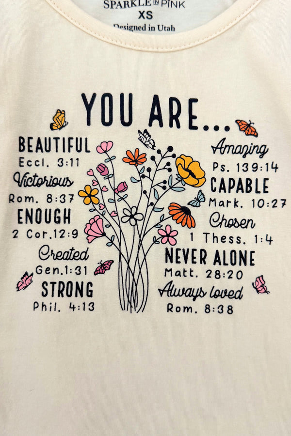 "You Are..." Brown Corduroy Flare Set | Sparkle in Pink