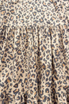 Cheetah Print Suede Dress & Faux Fur Vest Set | Sparkle in Pink