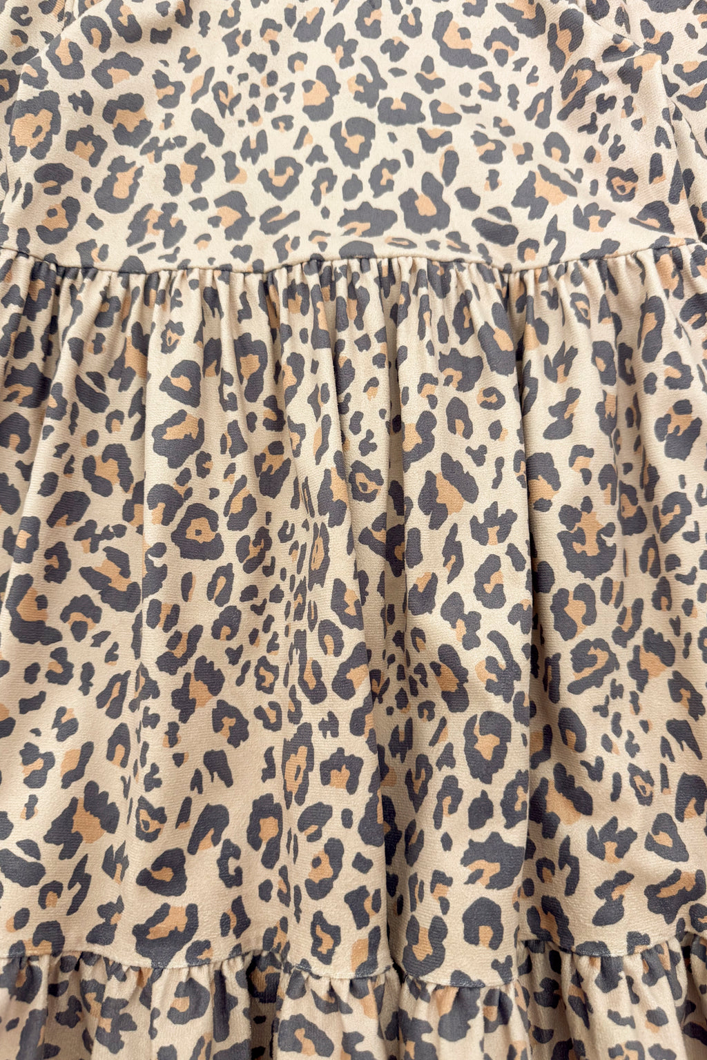 Cheetah Print Suede Dress & Faux Fur Vest Set | Sparkle in Pink