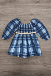 Mom & Me - Blue Plaid Dress | Sparkle in Pink
