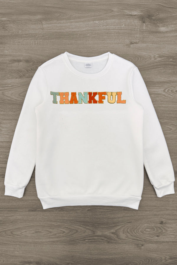 Mom & Me - "Thankful" Sweatshirt | Sparkle in Pink
